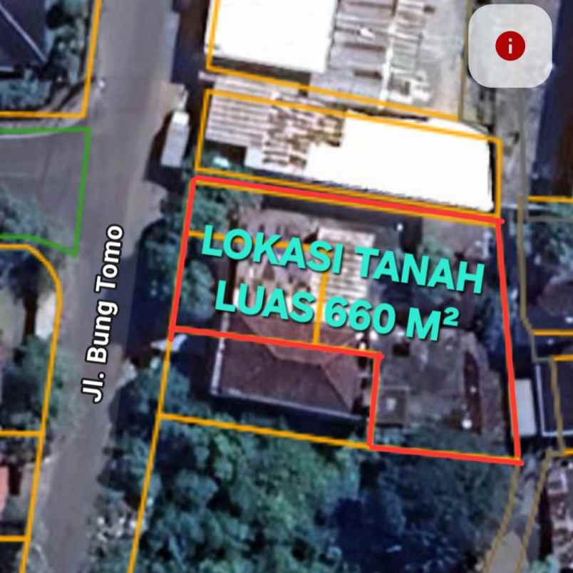 dijual 6 6 are jl utama bung tomo gatsu barat denpasar