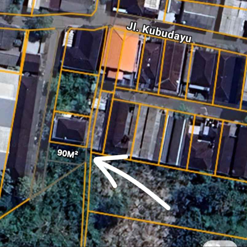 dijual 90m jl kubudayu pesanggaran sesetan denpasar