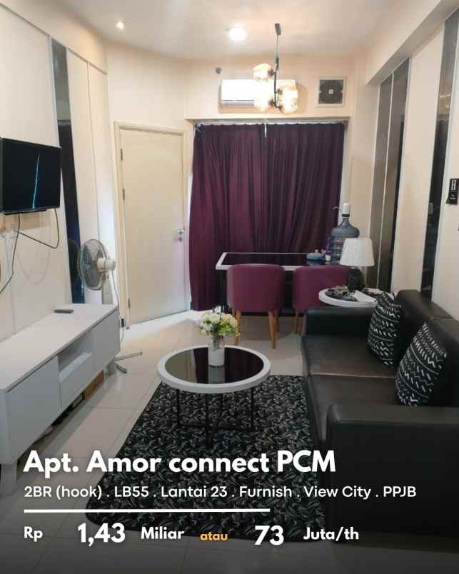 dijual apartemen apartemen amor