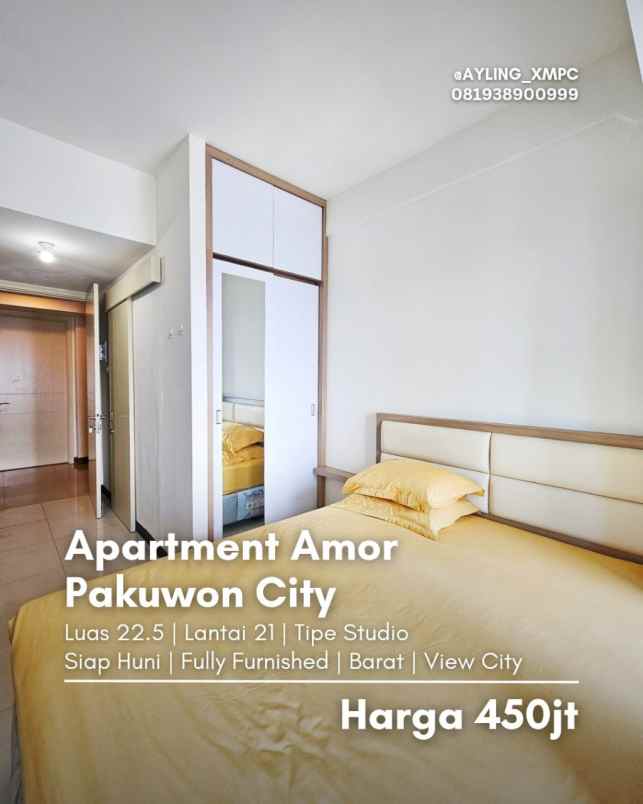 dijual apartemen pakuwon city