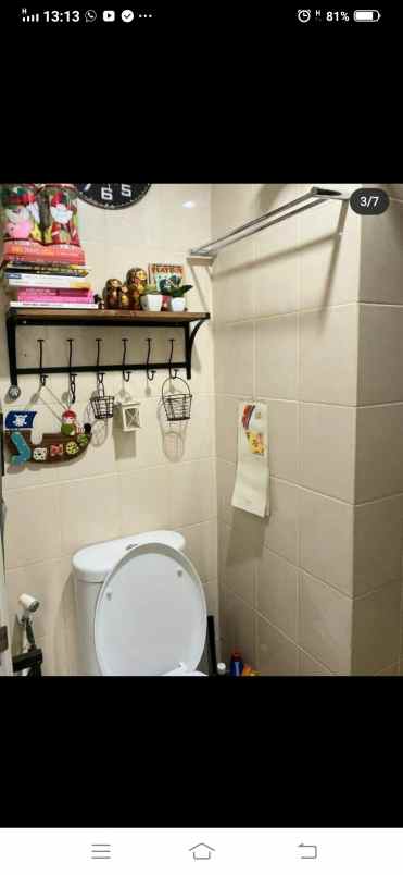 dijual apartemen siap huni lokasi bsd murah nego