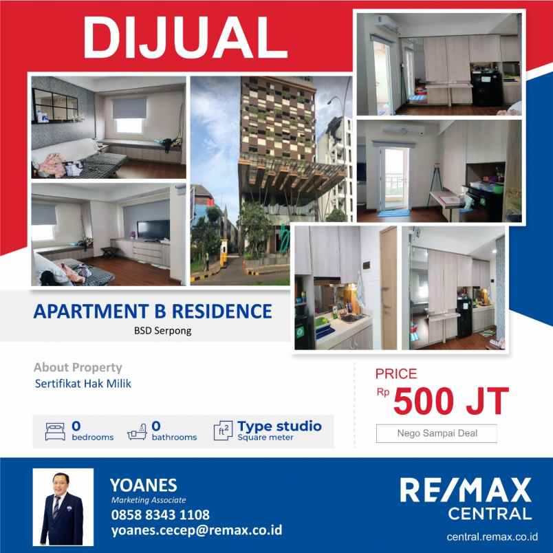 dijual apartemen tangerang banten