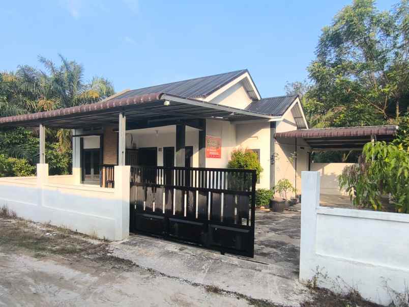 dijual cepat rumah minimalis tengah kota pekanbaru