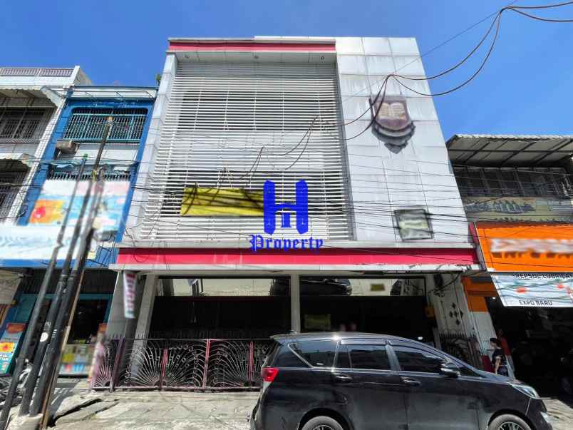 dijual disewakan gedung di jalan mh thamrin medan