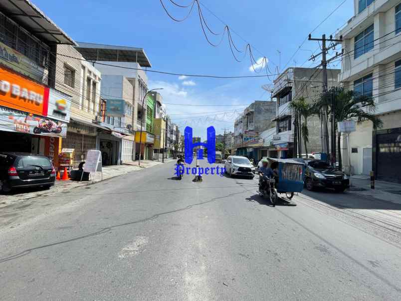 dijual disewakan gedung di jalan mh thamrin medan