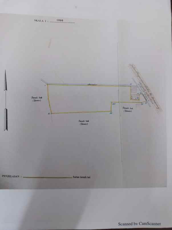 dijual gudang di tumpang malang