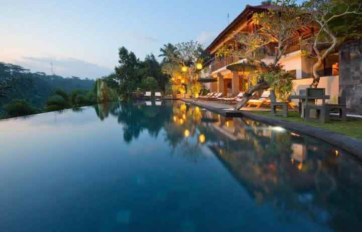 dijual hotel jalan gianyar ubud bali