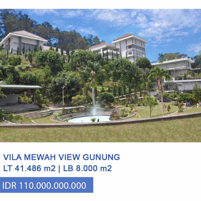 Villa Mewah Di Gunung Lawu Tawangmangu Karang Anyar Jawa Tengah
