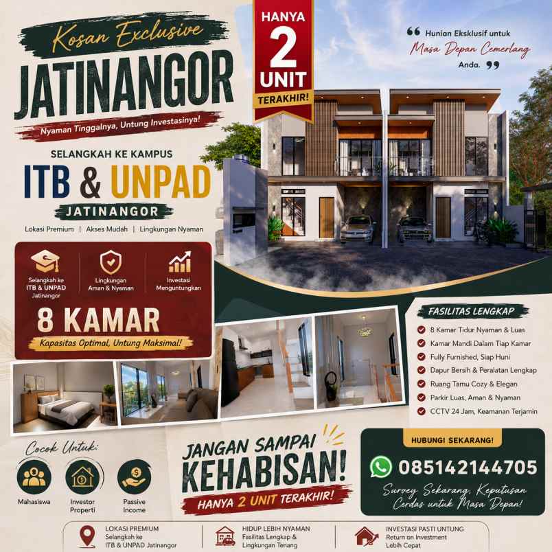 dijual kost jalan sayang