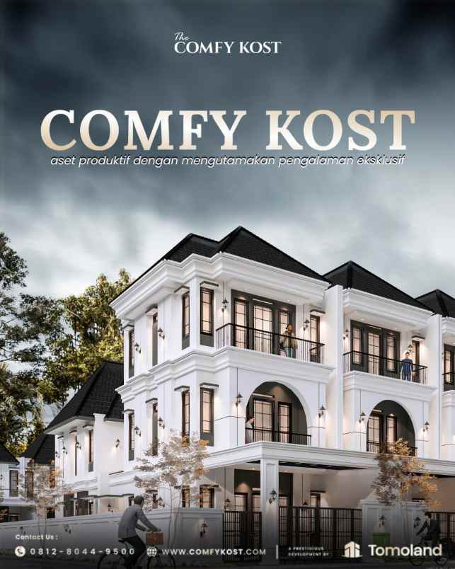 dijual kost jl simpang kyai h yusuf no