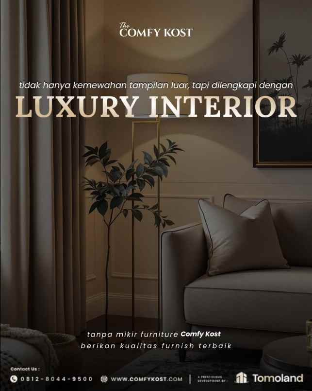 dijual kost jl simpang kyai h yusuf no