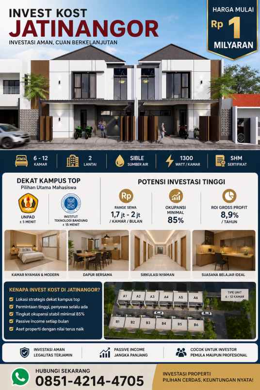 dijual kost puri indah