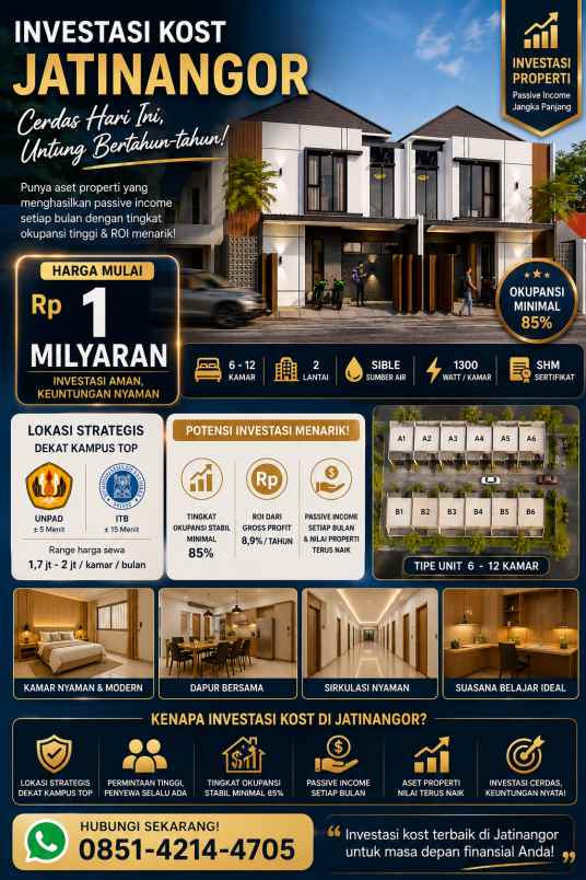 dijual kost puri indah