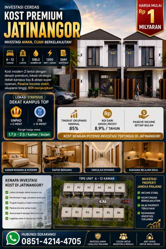 dijual kost puri indah