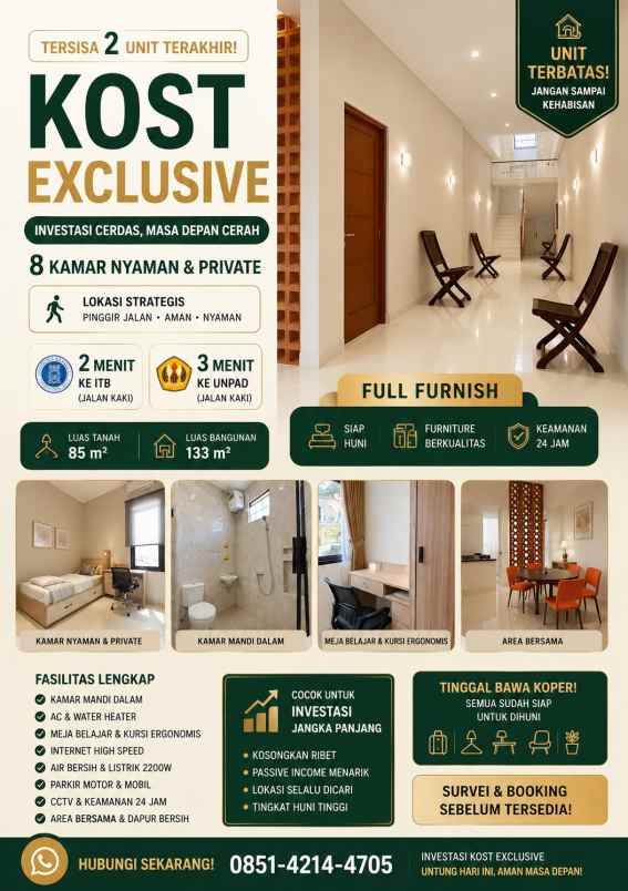 dijual kost puri indah