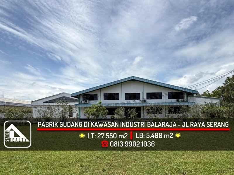 dijual ruko gudang kantor cikande serang banten