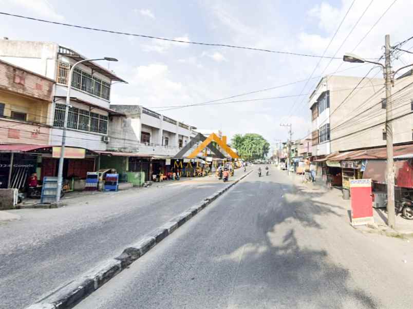 dijual ruko gudang kantor jalan denai