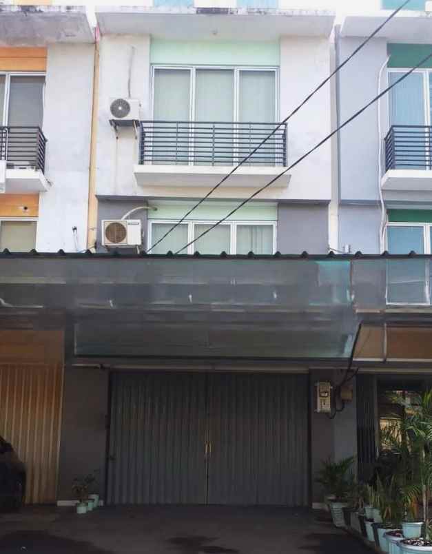 dijual ruko gudang kantor jalan raya aralia kota