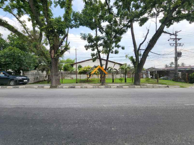 dijual ruko gudang kantor jalan sisingamangaraja km 9