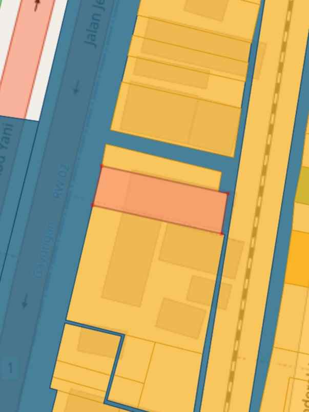 dijual ruko gudang kantor jl raya ahmad yani