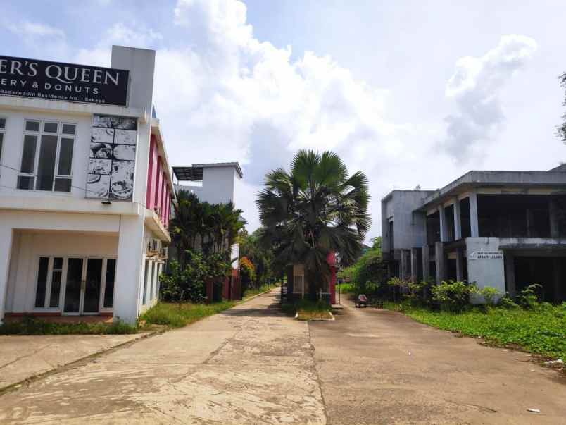 dijual ruko gudang kantor jl raya palembang sekayu