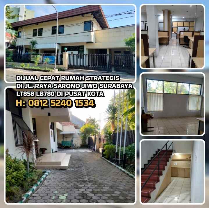 dijual ruko gudang kantor jl raya sarono jiwo