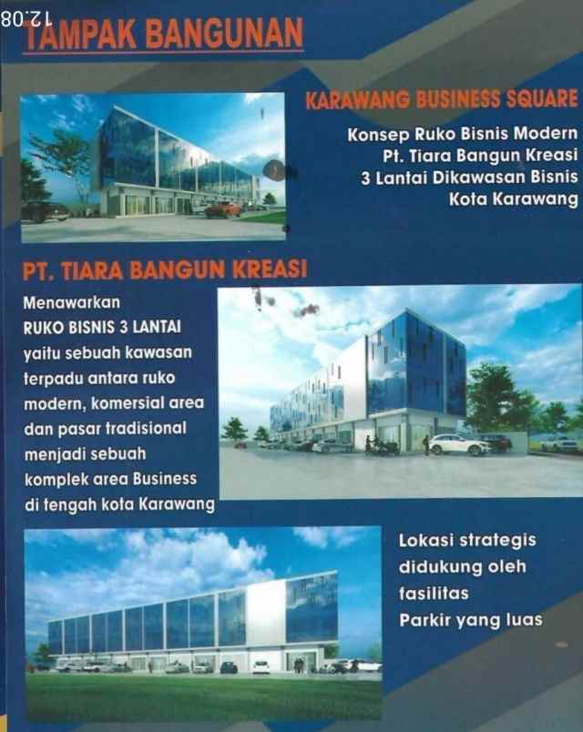 dijual ruko gudang kantor jl surotokunto