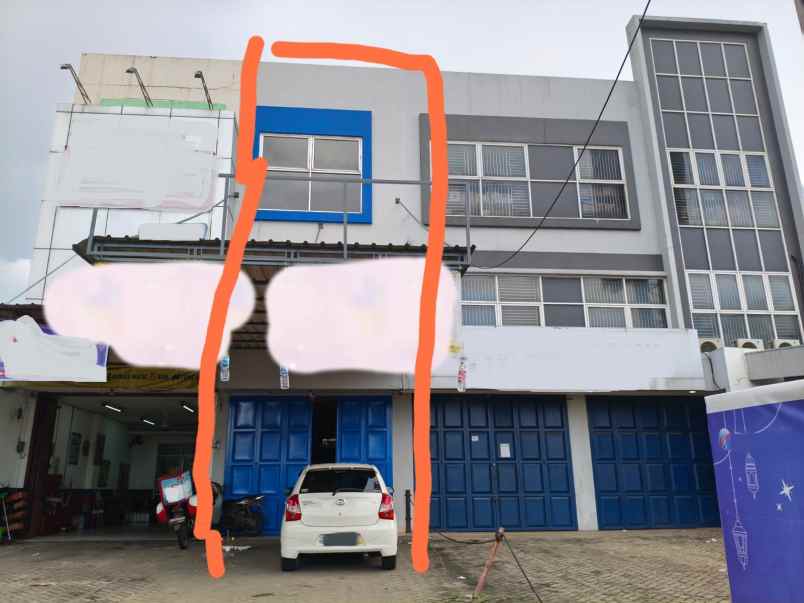 dijual ruko gudang kantor jln m h thamrin