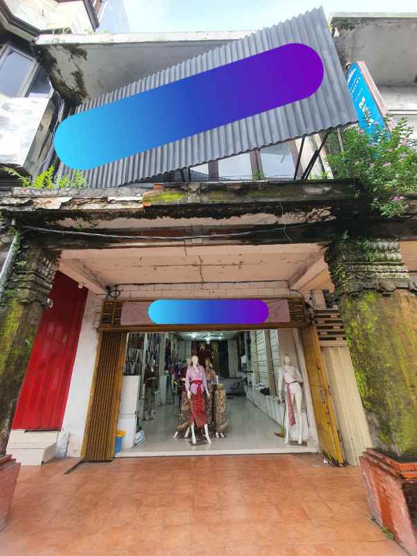 dijual ruko strategis di jalan gajah mada denpasar