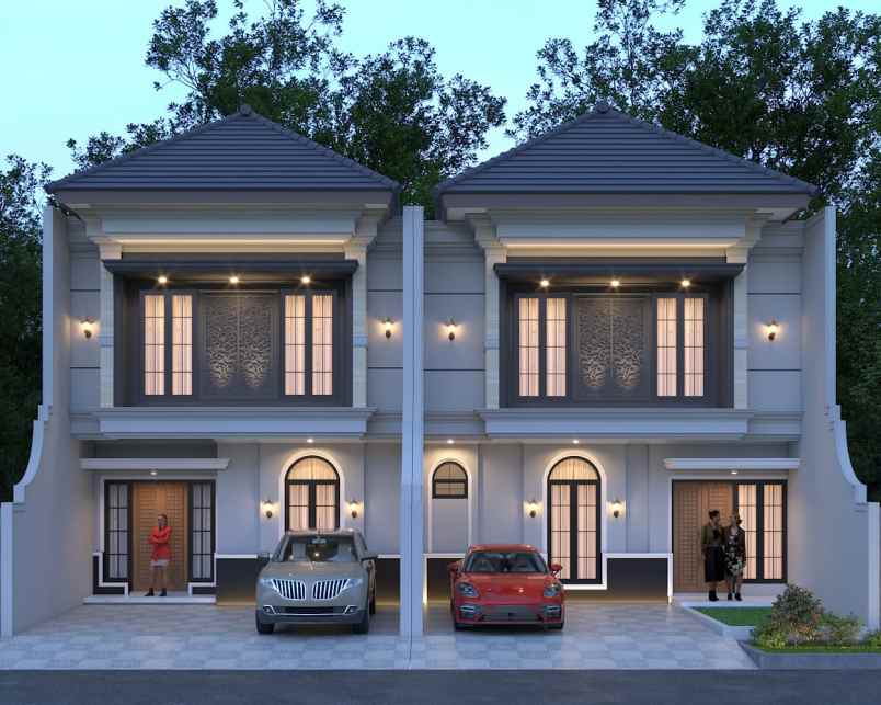 dijual rumah baru gress di perumahan manyar kertoadi
