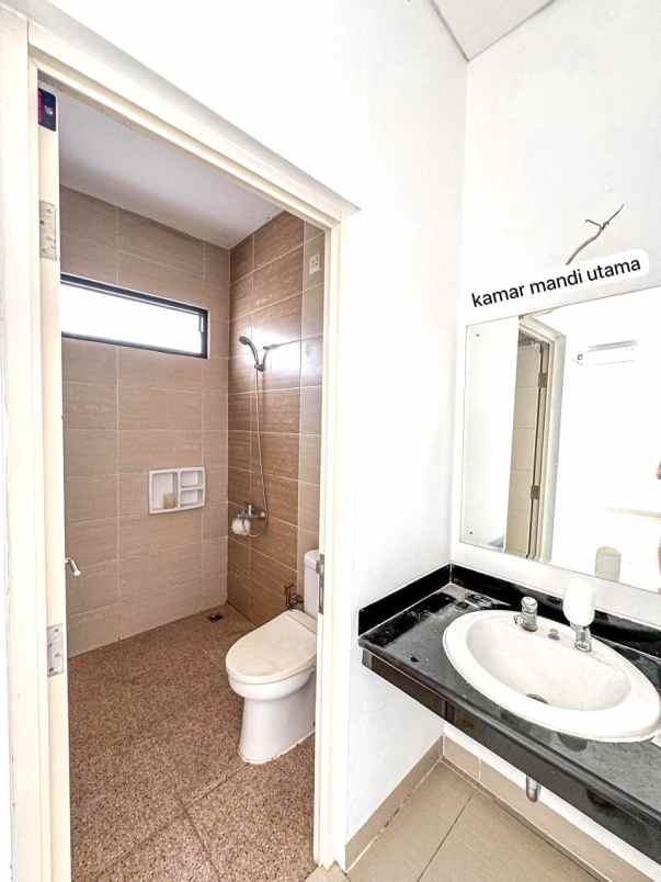 dijual rumah cluster adara hi harapan