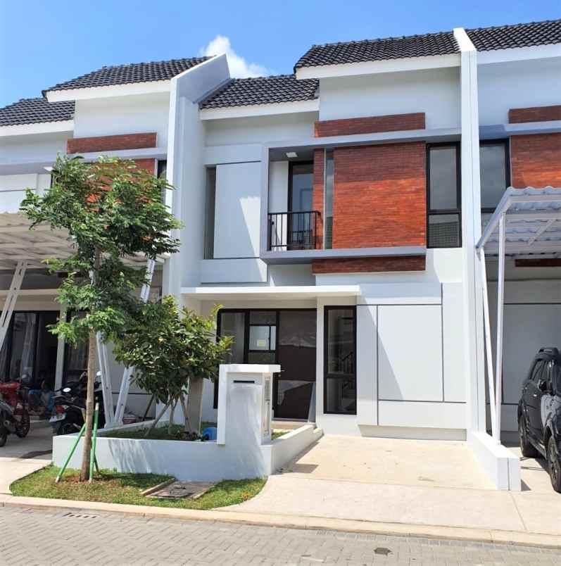 dijual rumah cluster albasia green ara