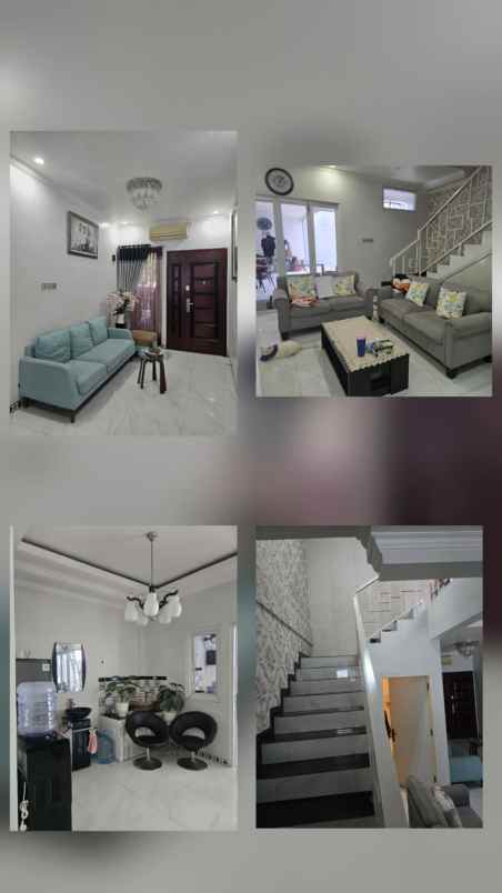 dijual rumah cluster catalonia taman
