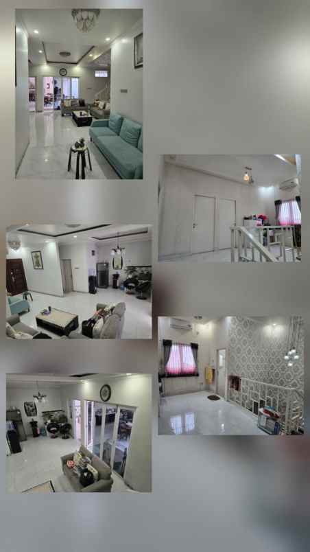 dijual rumah cluster catalonia taman