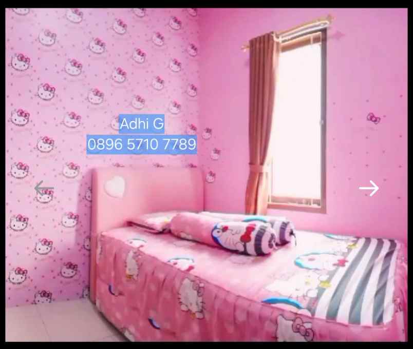 dijual rumah di komplek buahbatu dekat podomoro