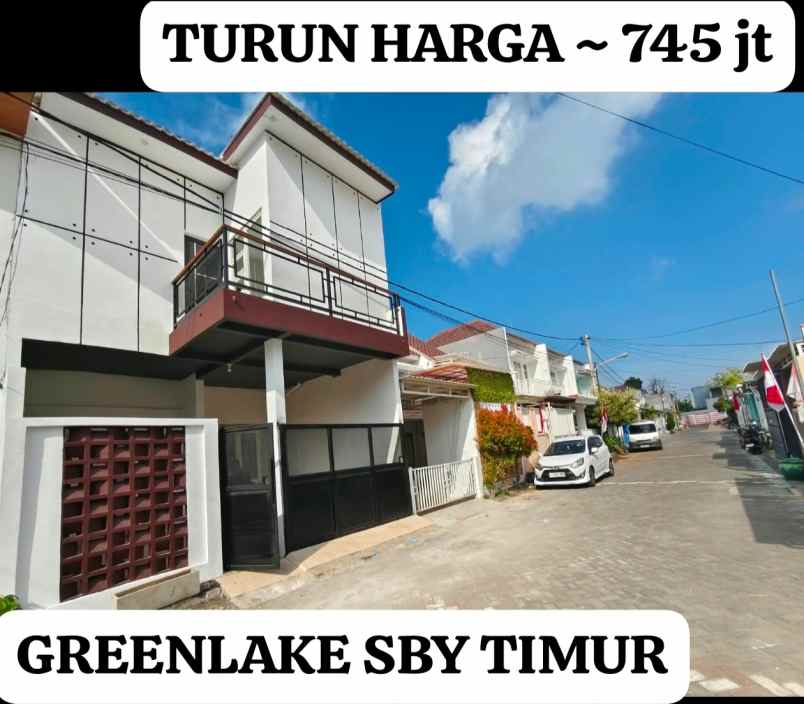 dijual rumah green lake