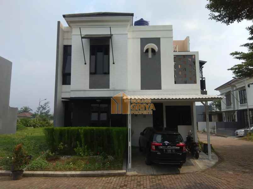 dijual rumah hook full furnished shm pusat kota bogor