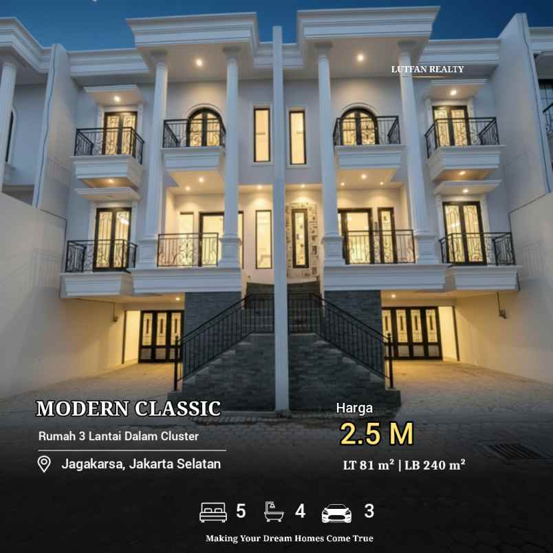 dijual rumah jagakarsa raya