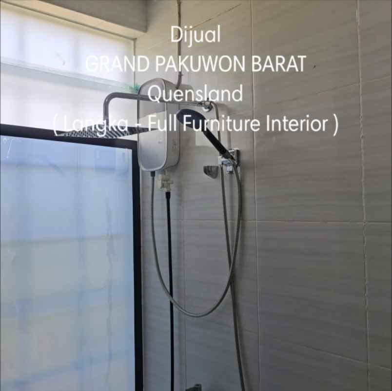 dijual rumah jalan grand pakuwon