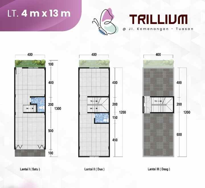 dijual rumah jalan kemenangan dekat