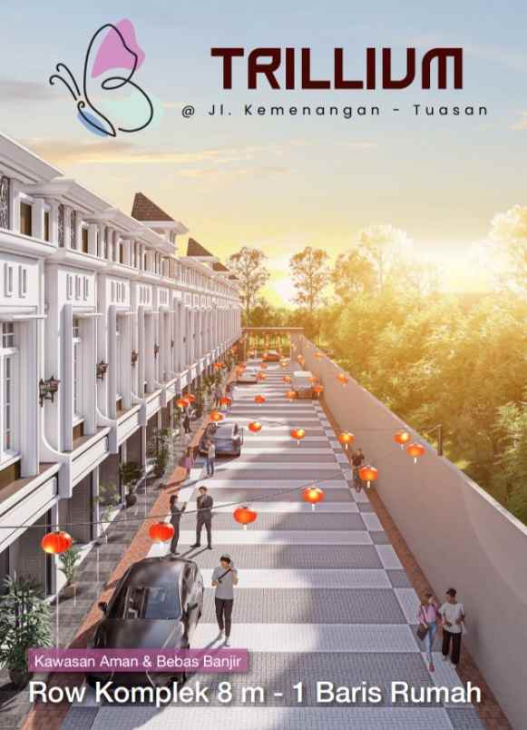 dijual rumah jalan kemenangan dekat
