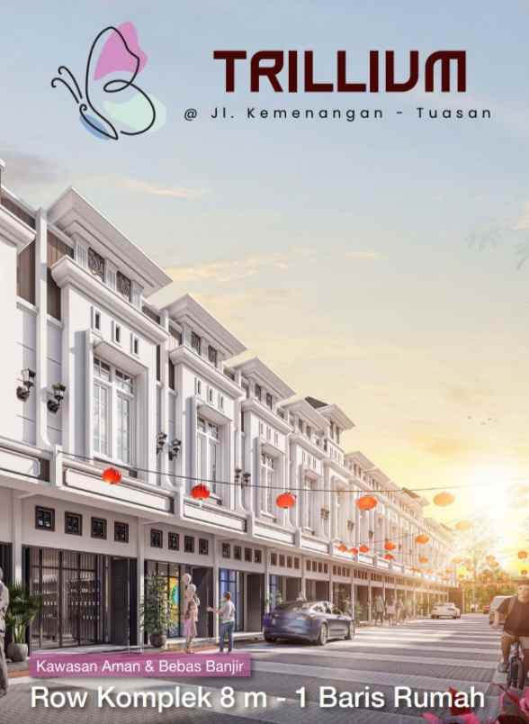 dijual rumah jalan kemenangan dekat