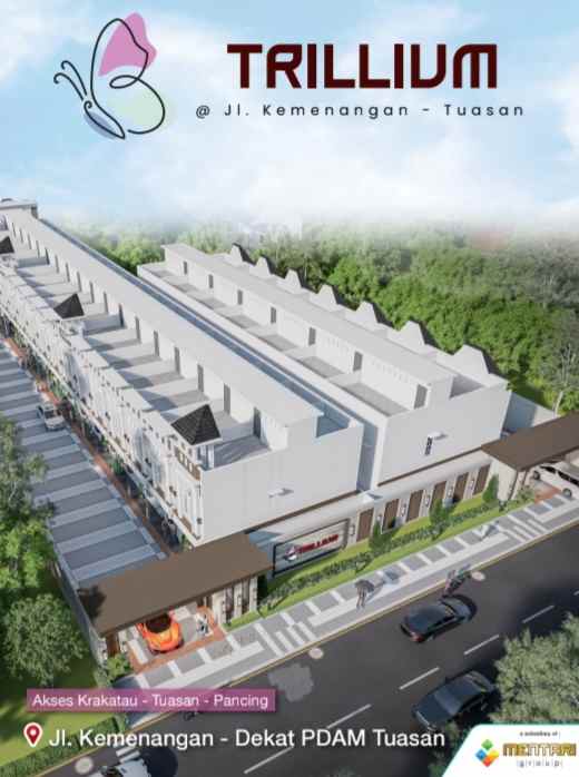dijual rumah jalan kemenangan dekat