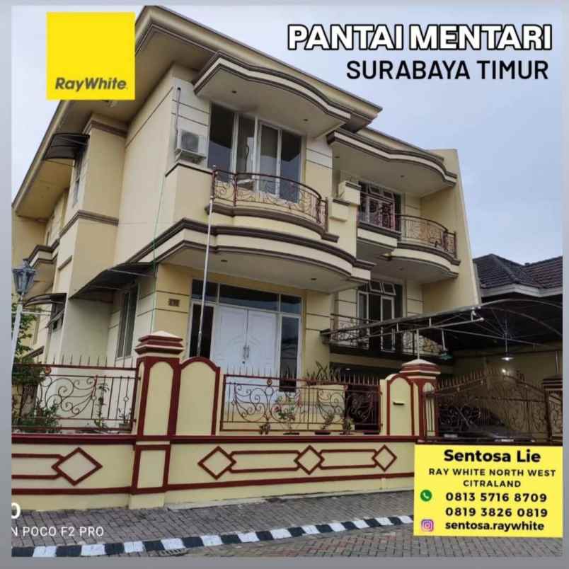 dijual rumah jalan pantai mentari