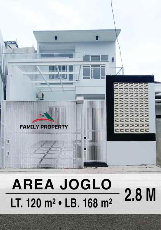 dijual rumah jalan raya larangan joglo