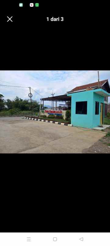 dijual rumah jalan raya sukamukti