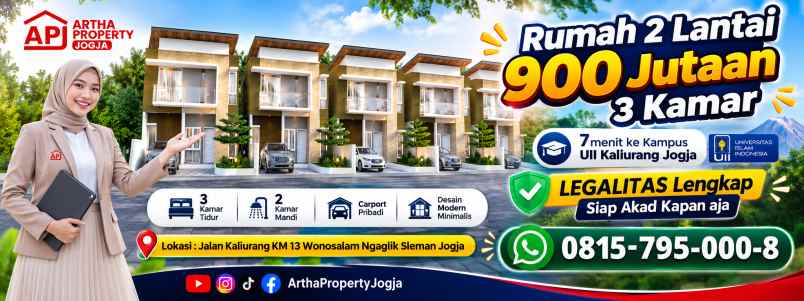 dijual rumah jl besi jangkang wonosalam