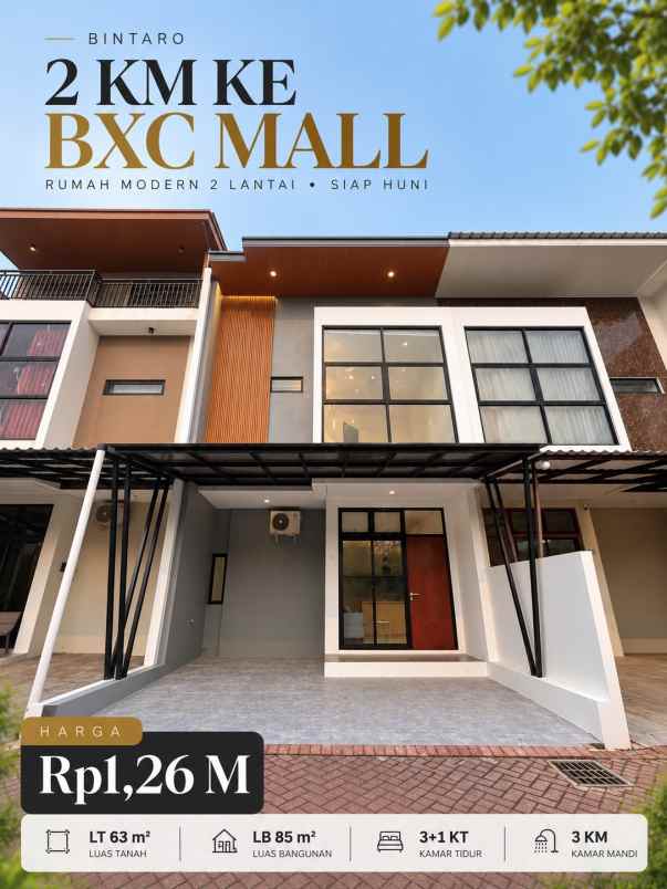 dijual rumah jl cendtawasih bintaro