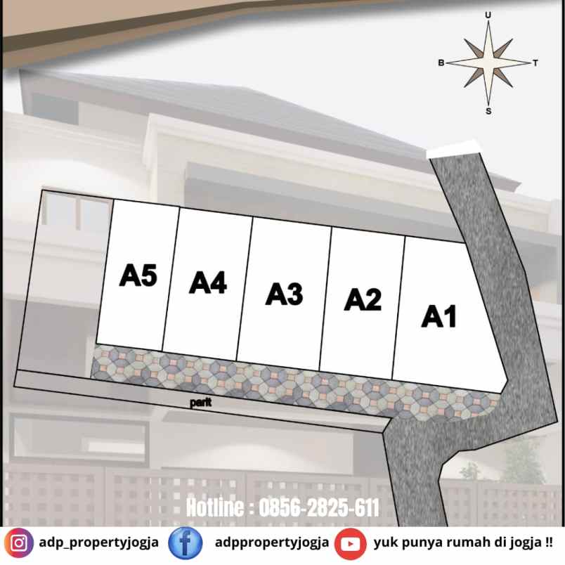 dijual rumah jl kaliurang km 7 8