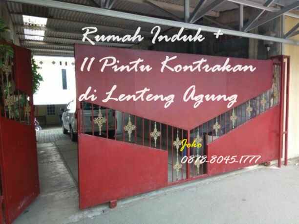 dijual rumah jl lenteng agung raya